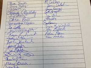 PD School Yard Report Card Signatures